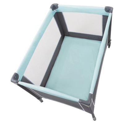 Baby Trend Portable Playard with Bassinet and Travel Bag, Nursery Center, Blue - VMInnovations