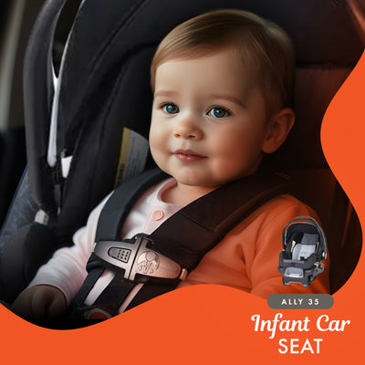 Baby Trend Travel System, Stroller & Car Seat Combo, Pathway Jogger, (Open Box) - VMInnovations