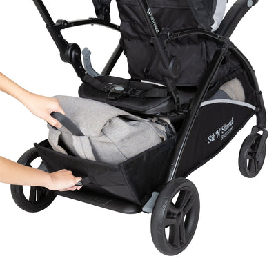 Baby Trend Sit N' Stand 5-in-1 Stroller with Ally 35 Infant Car Seat, (Used)