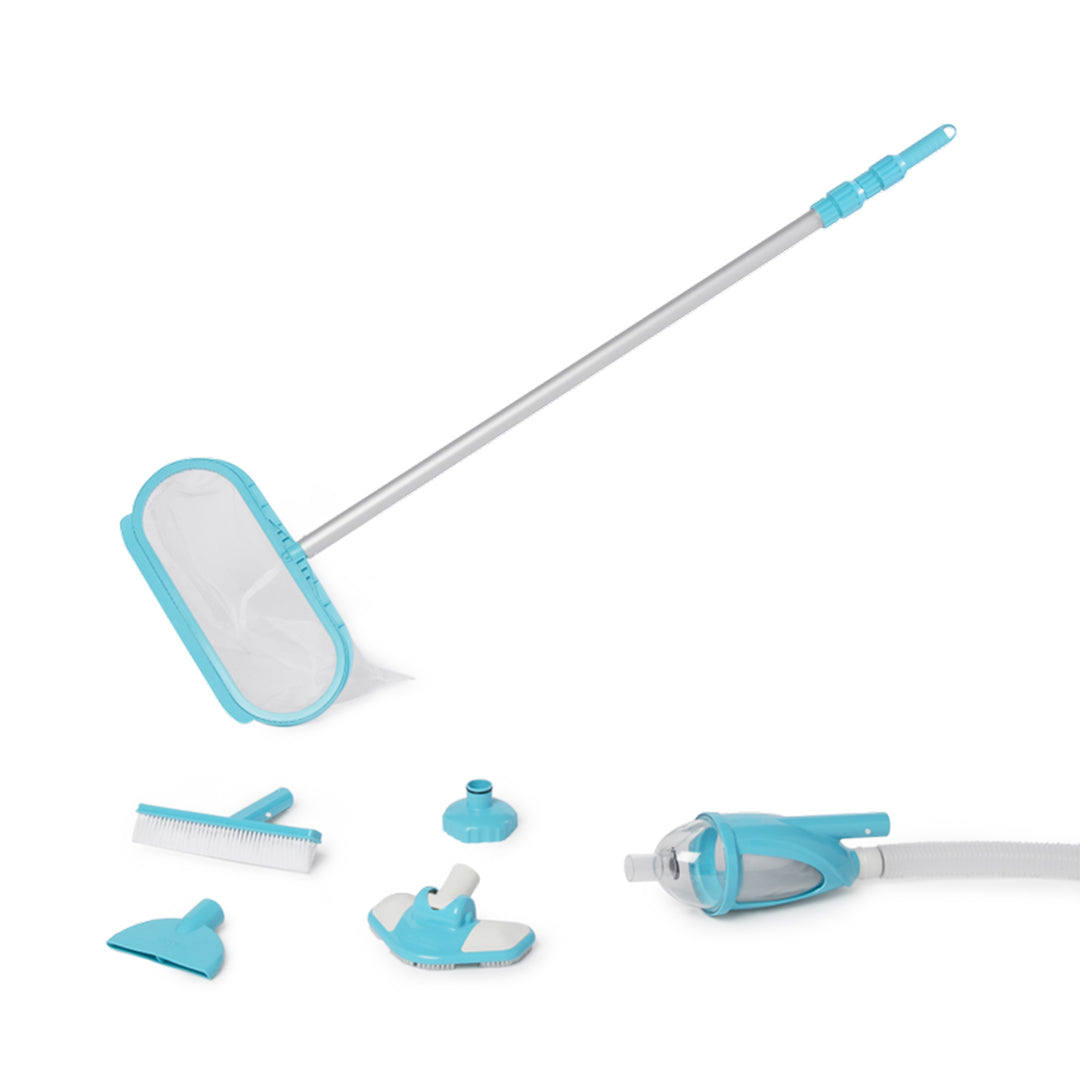 Intex Deluxe Cleaning Maintenance Swimming Pool Kit w/ Vacuum (Open Box)(2 Pack)