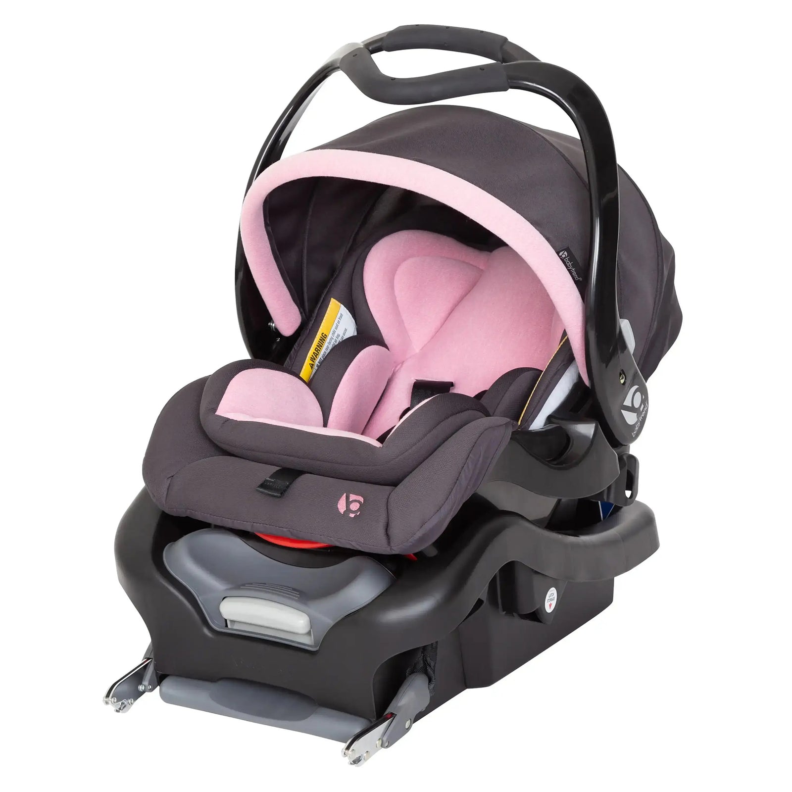 Baby Trend Secure Snap Gear 35 Infant Car Seat with 3 Panel Canopy, Wild Rose - VMInnovations
