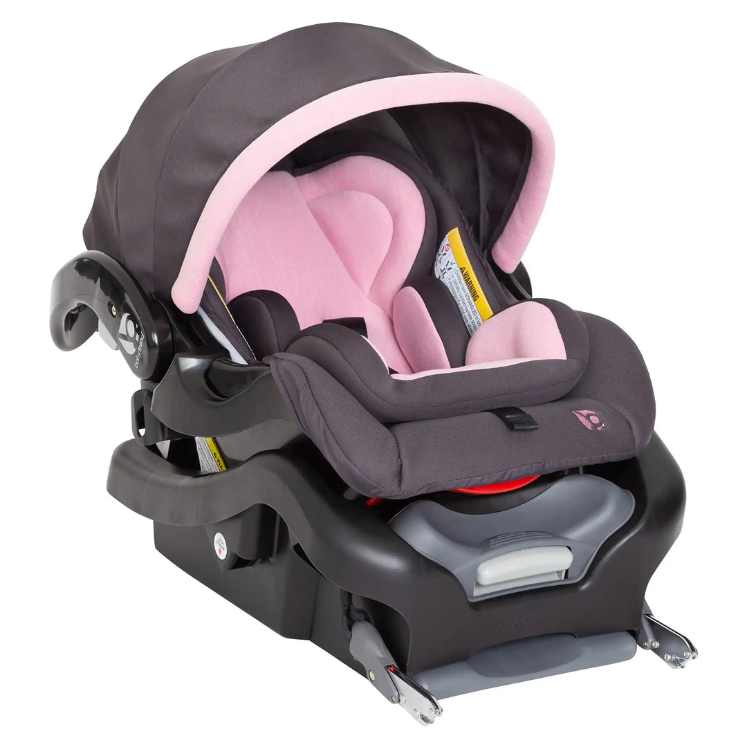 Baby Trend Secure Snap Gear 35 Infant Car Seat with 3 Panel Canopy, Wild Rose