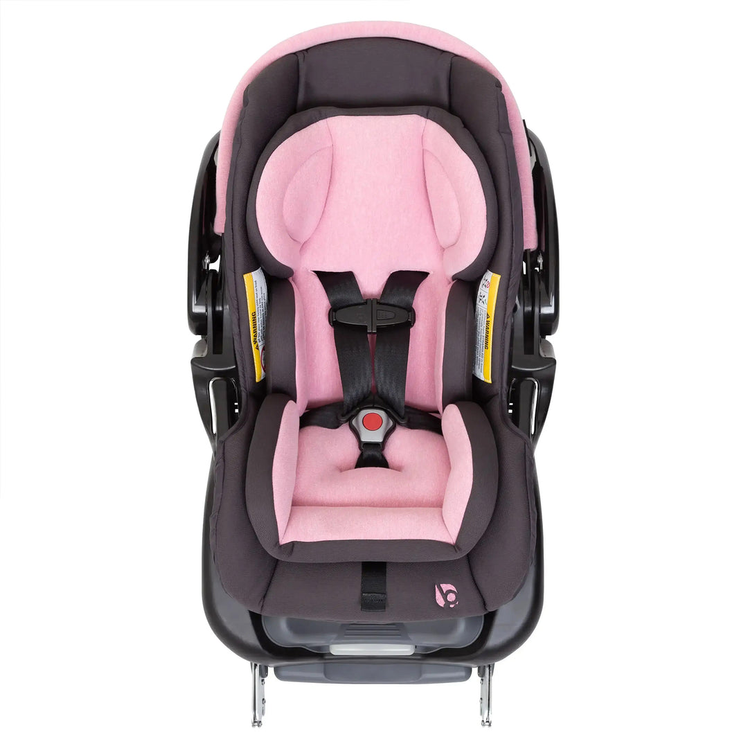 Baby Trend Secure Snap Gear 35 Infant Car Seat with 3 Panel Canopy, Wild Rose