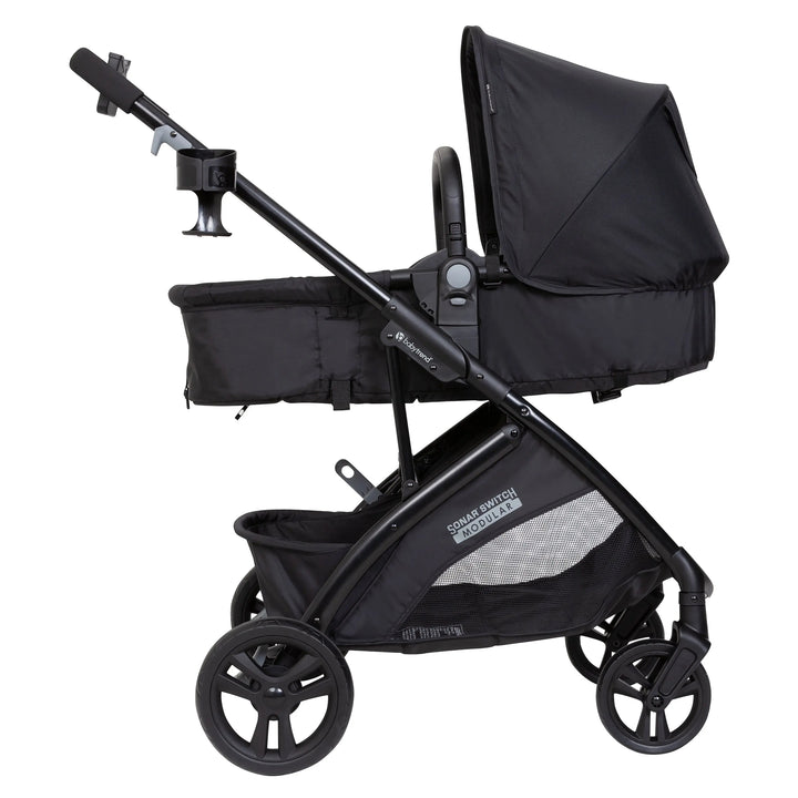 Baby Trend Modular Stroller Sonar Switch w/Car Seat, Desert Grey (Open Box)