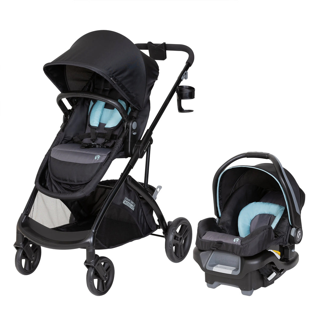 Baby Trend Stroller Sonar Switch w/Ally Infant Car Seat, Desert Blue (Open Box)