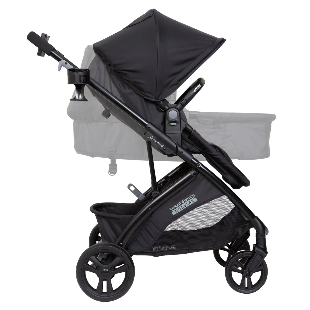 Baby Trend Stroller Sonar Switch w/Ally Infant Car Seat, Desert Blue (Open Box)