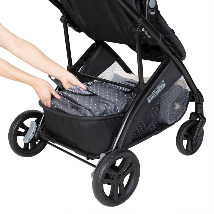 Baby Trend Stroller Sonar Switch w/Ally Infant Car Seat, Desert Blue (Open Box)