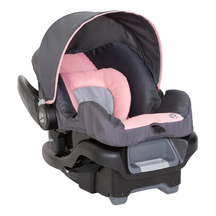 Baby Trend Modular Stroller Sonar Switch with Ally Infant Car Seat, Desert Pink