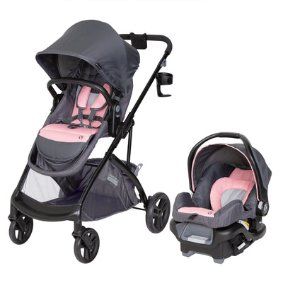 Baby Trend Modular Stroller Sonar Switch w/Ally Infant Car Seat, Pink (Used) - VMInnovations