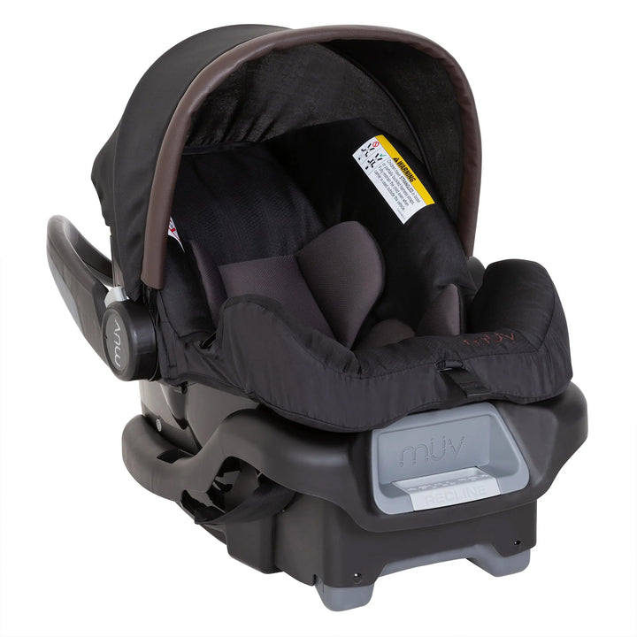 Baby Trend Tango Pro Stroller Travel System with Ally 35 Infant Car Seat, Brown