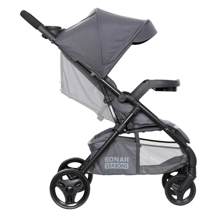 Baby Trend Modular Stroller Sonar Switch with Ally Infant Car Seat, Desert Grey