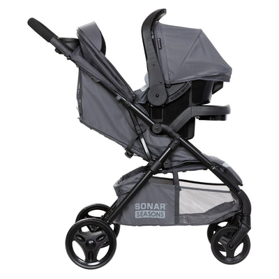 Baby Trend Modular Stroller Sonar Switch with Ally Infant Car Seat, Desert Grey - VMInnovations