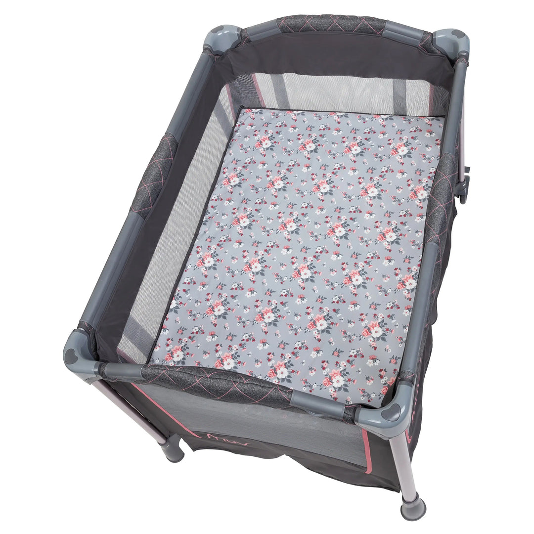 Baby Trend MUV Custom Grow Nursery Center Playard Crib & Changing Table, Jaclyn