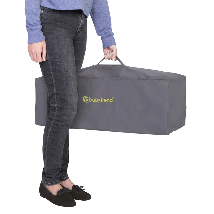 Baby Trend Portable Playard w/Bassinet & Travel Bag, Nursery Center (Open Box)
