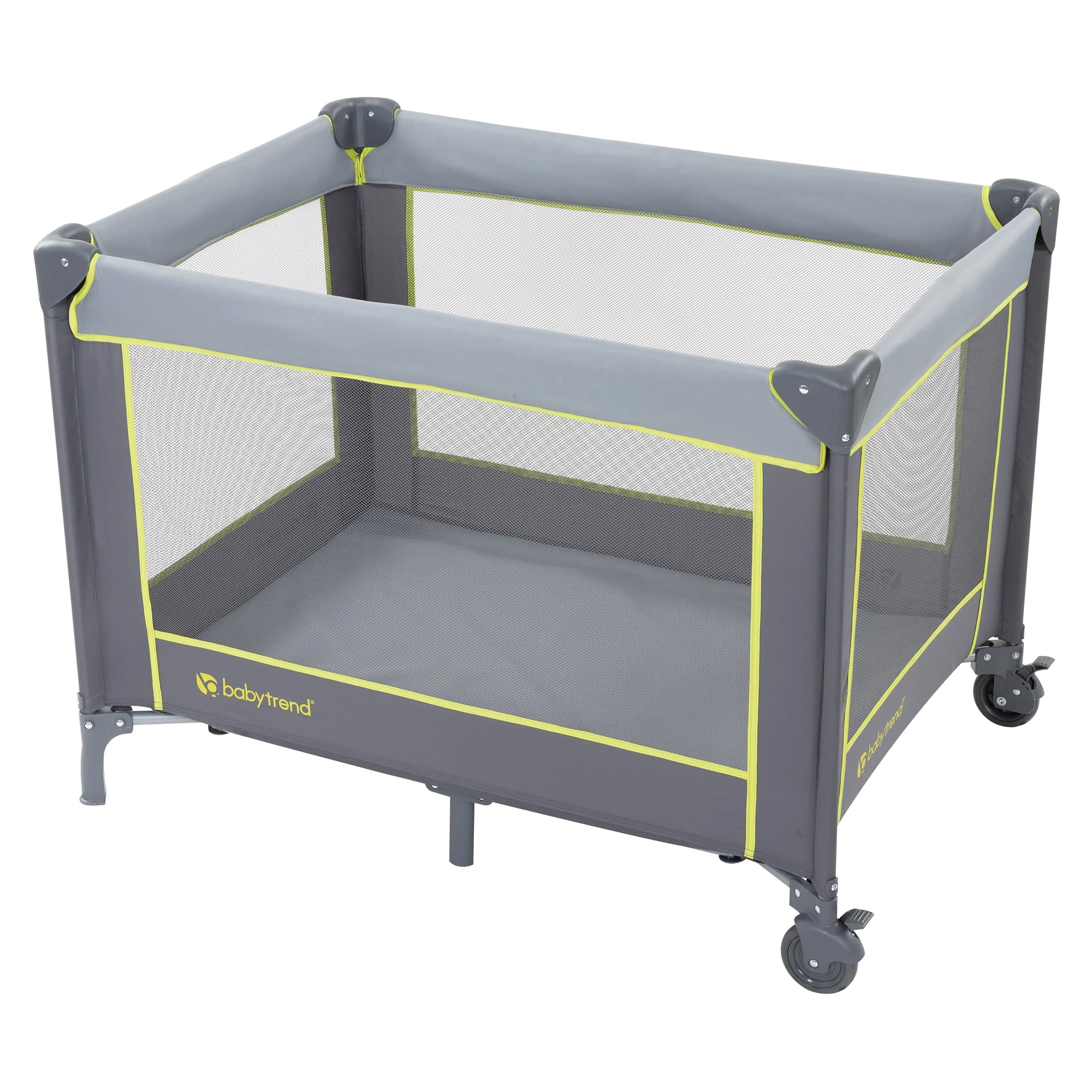 Baby Trend Portable Playard w/Bassinet & Travel Bag, Nursery Center (Open Box) - VMInnovations
