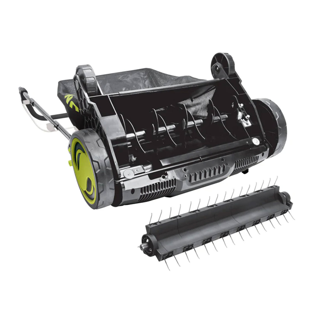 Sun Joe 15" Electric Dethatcher Scarifier w/ Removeable 13.2 Gallon Bag, 13 Amp