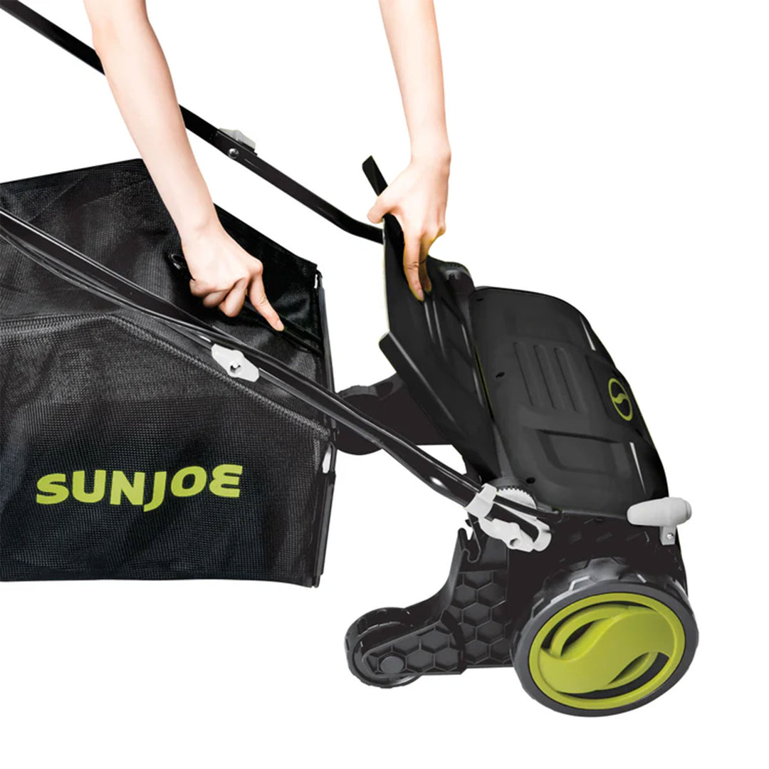 Sun Joe 13 Amp Electric Dethatcher and Scarifier with Removeable Bag (Open Box) - VMInnovations