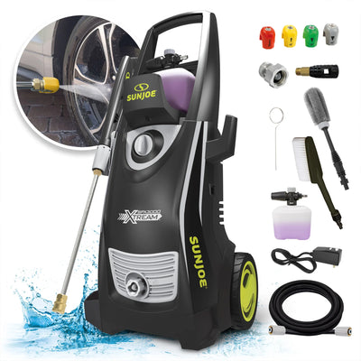 Sun Joe 2,500 PSI Pressure Washer w/14.9A Motor, Garden Hose Adapter (For Parts) - VMInnovations