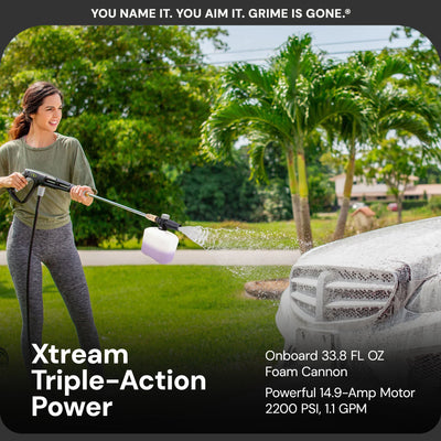 Sun Joe 2,500 PSI Pressure Washer w/4 Nozzles, & 35ft Power Cord (Used) - VMInnovations