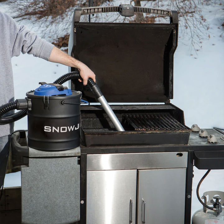Snow Joe 4.8 Gal Bagless Ash Vacuum Cleaner, Metal Canister, Black (Used)