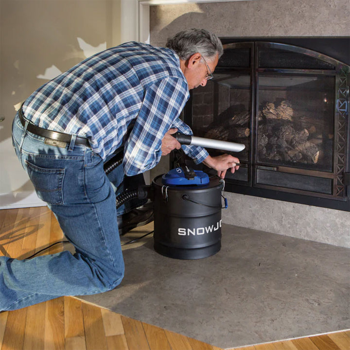 Snow Joe 4.8 Gal Bagless Ash Vacuum Cleaner, Metal Canister, Black (Used) - VMInnovations