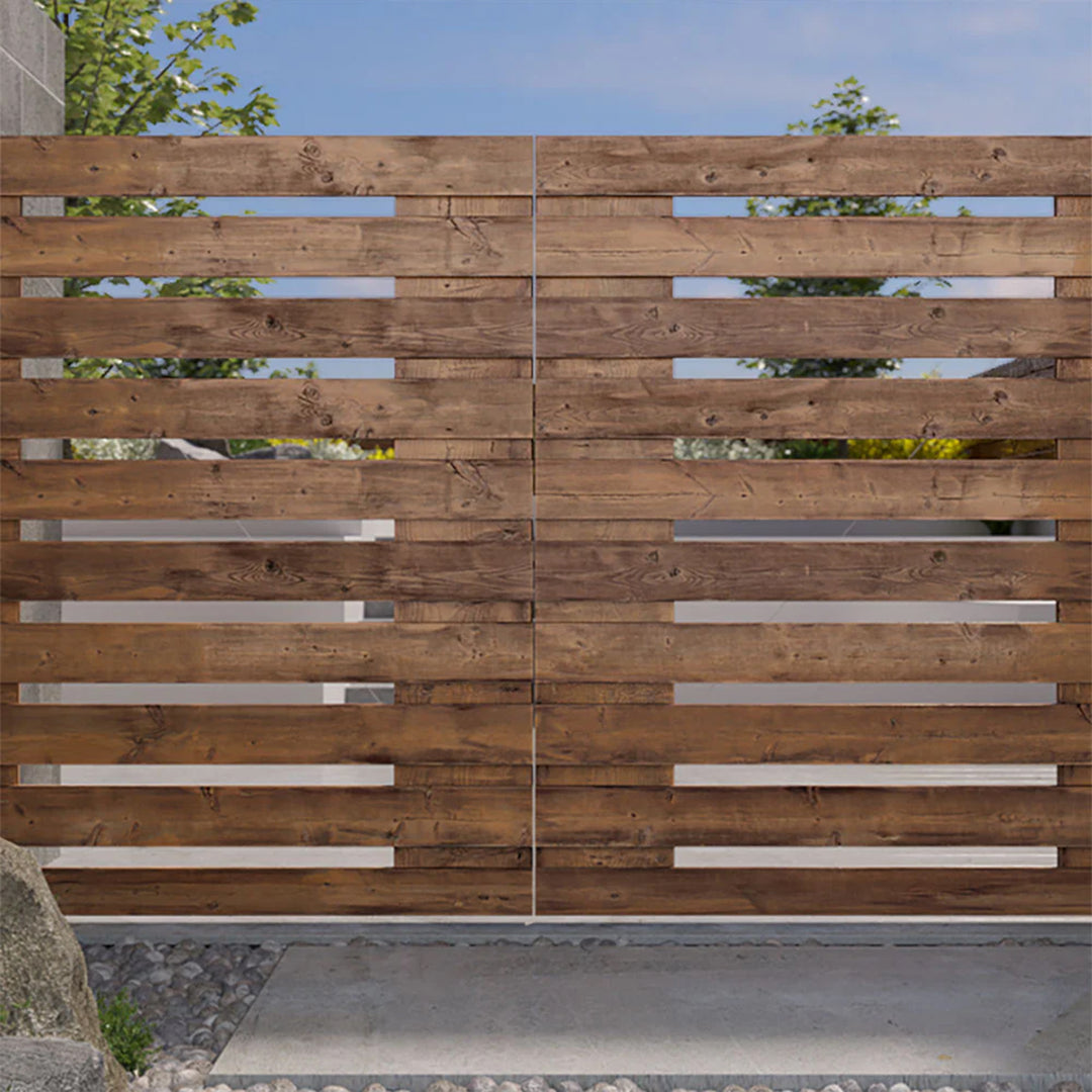 Adjust-A-Gate Frameless Anti-Sag Gate Kit, Fits Openings Up to 72"x84"(Open Box)