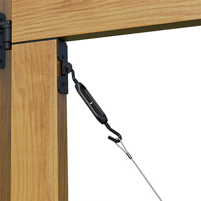 Adjust-A-Gate Frameless Anti-Sag Gate Kit, Fits Openings Up to 72"x84"(Open Box) - VMInnovations