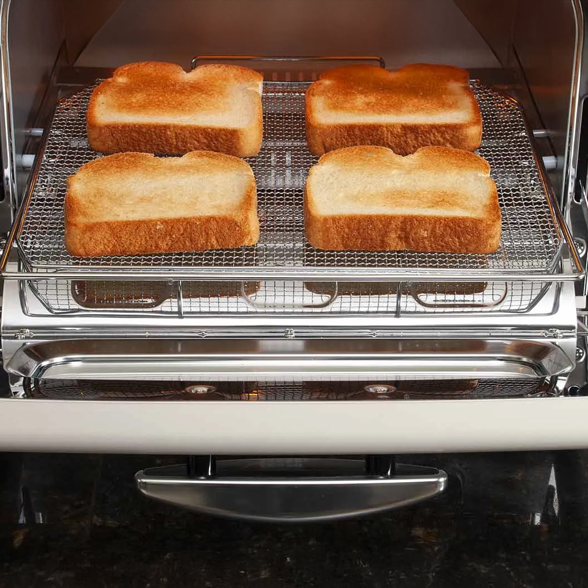 HeatMate Countertop Toaster Oven w/Graphite Technology & Accessories (Open Box) - VMInnovations