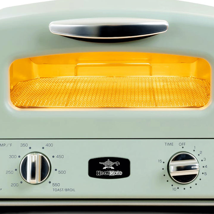 HeatMate Countertop Toaster Oven w/Graphite Technology & Accessories (Open Box)