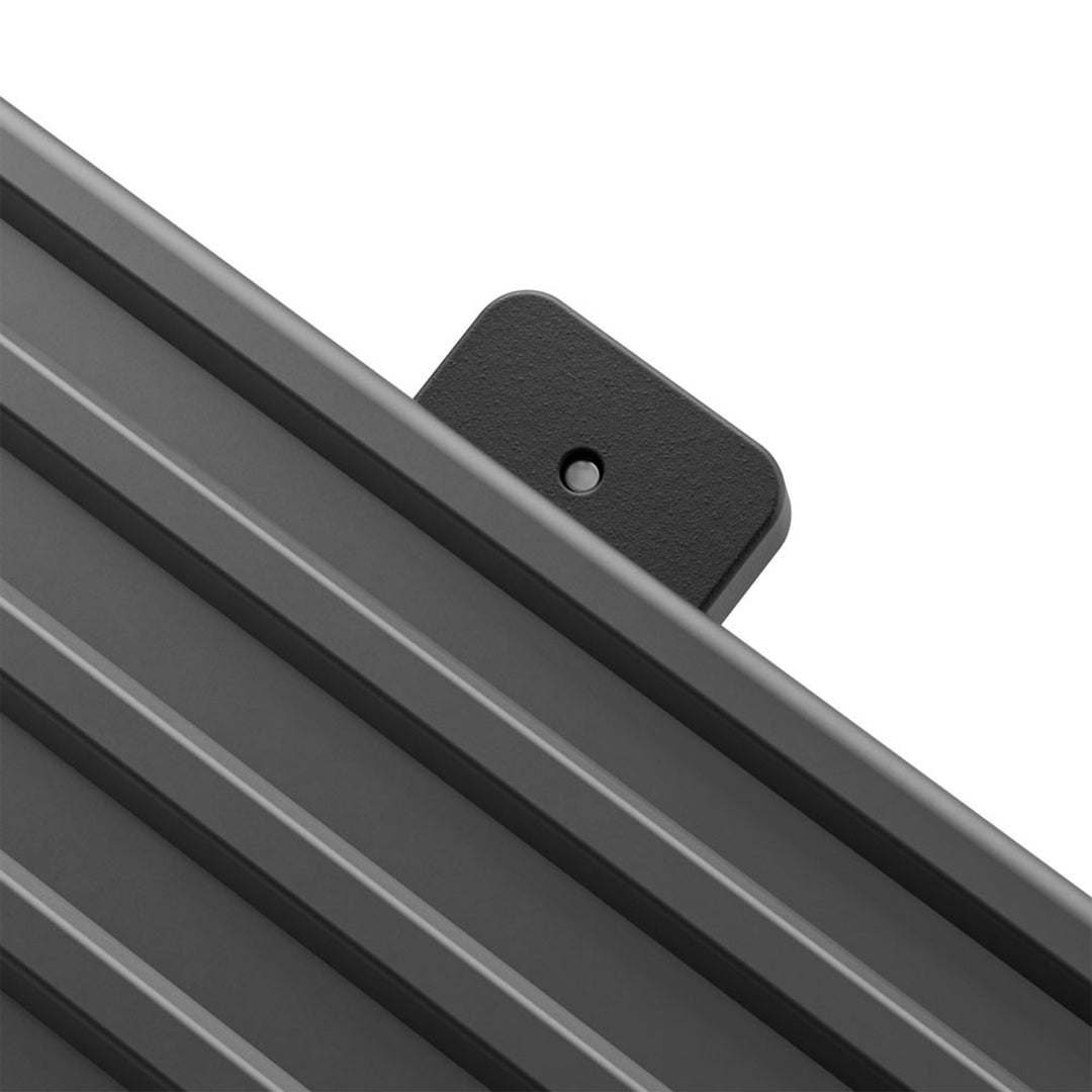 Hailo Folding 2 Step Non-Slip Stool for Home and Kitchen, Silver/Black(Open Box)