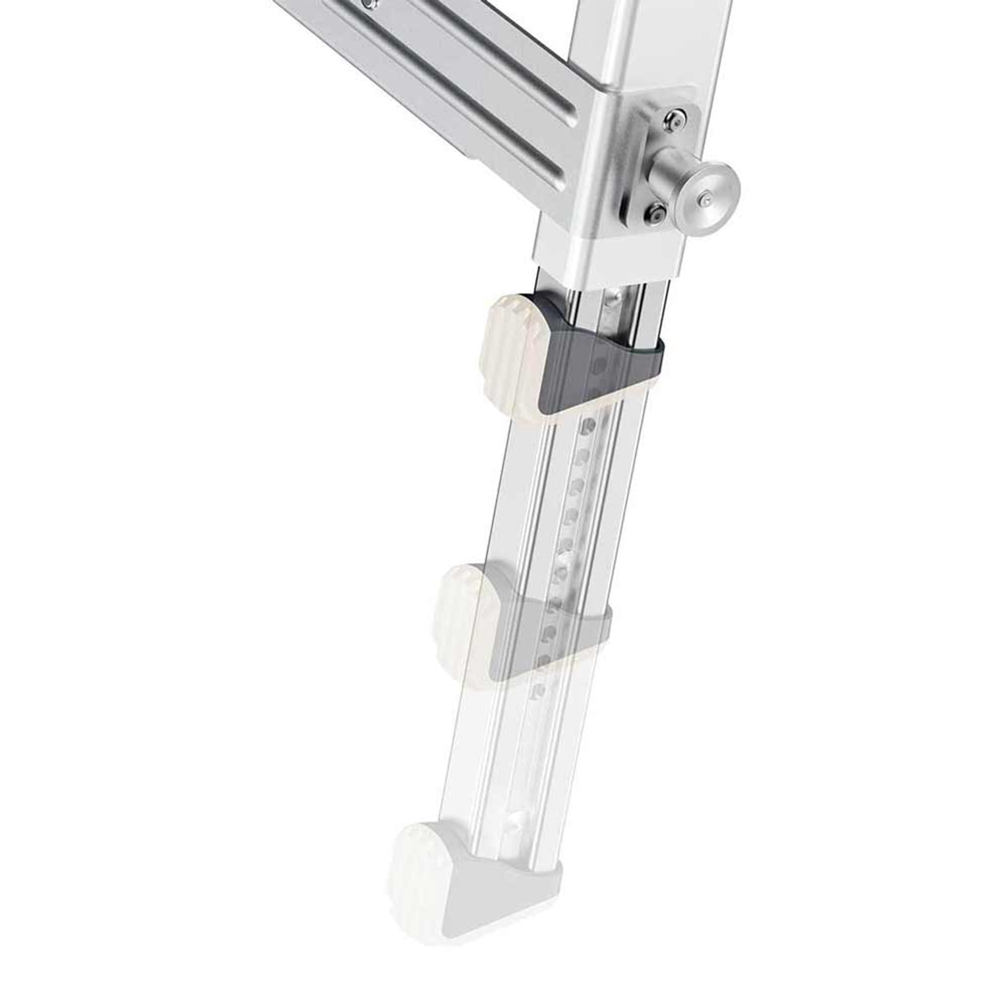 Hailo TP1 Platform for Step Stools & Ladders, 330 lbs Capacity, Black (Used) - VMInnovations