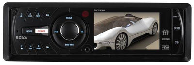 NEW BOSS BV7334 3.2" DVD/MP3 Receiver + 2) Boss 6x9" 400W Car Audio Speakers
