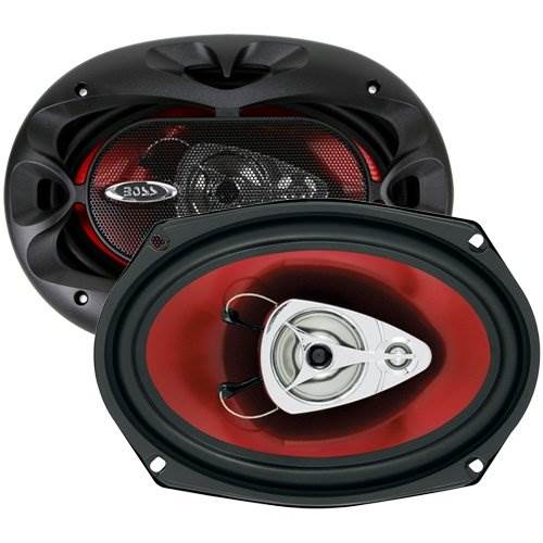 NEW BOSS BV7334 3.2" DVD/MP3 Receiver + 2) Boss 6x9" 400W Car Audio Speakers