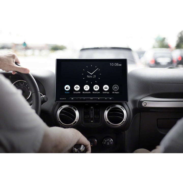 Sony Wireless Apple CarPlay/Android Bluetooth Media Receiver w/10.1" Touchscreen