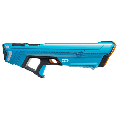 SPYRA Electric Water Blaster, Outdoor Squirt Toy Game, SpyraGO, Blue (Open Box)