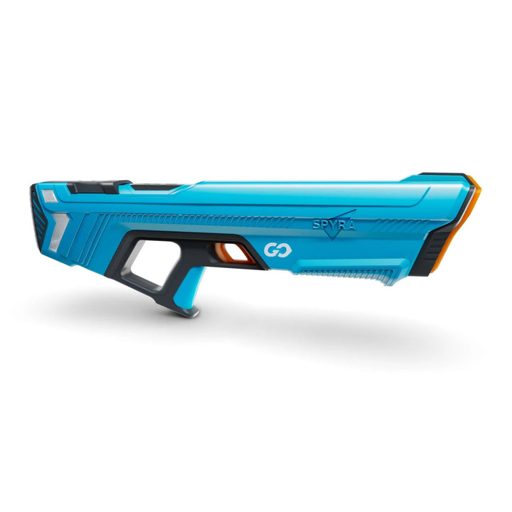 SPYRA Electric Water Blaster, Outdoor Squirt Toy Game, SpyraGO, Blue (Open Box)