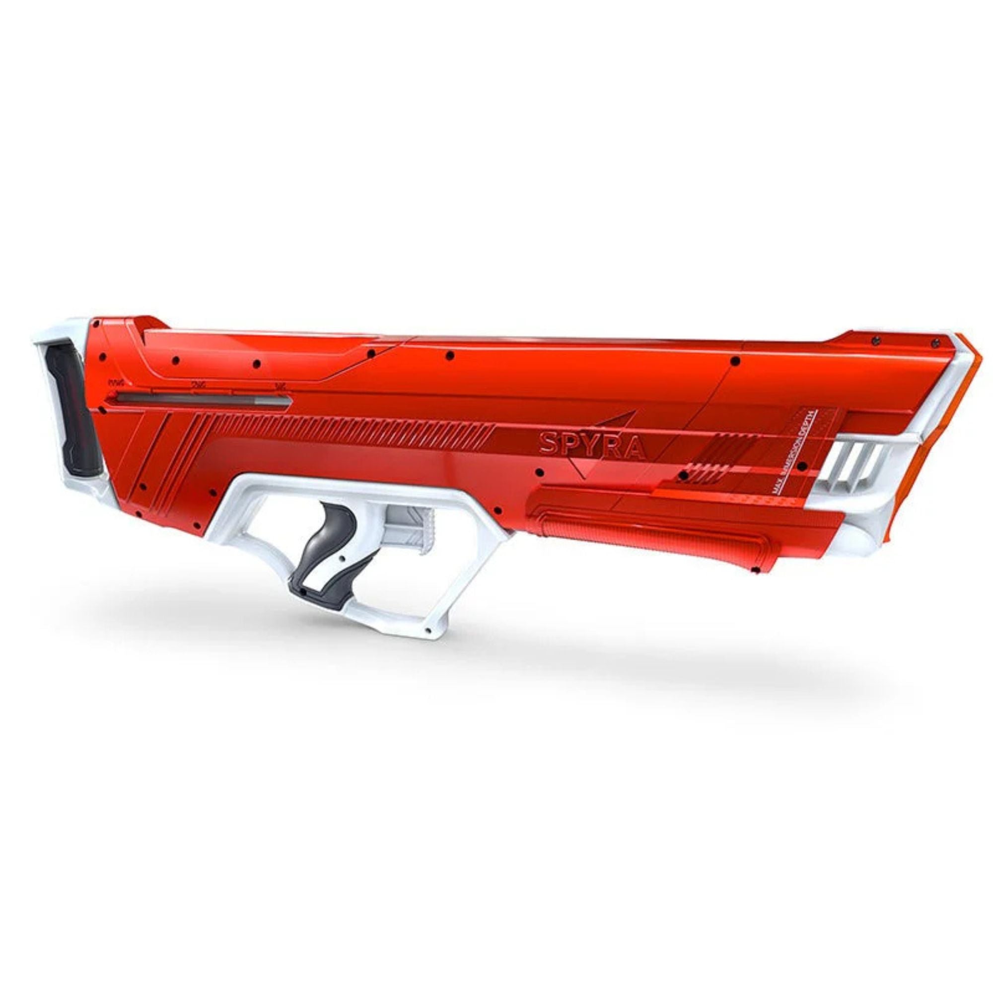 SPYRA Manual Water Blaster, Outdoor Squirt Gun, SpyraLX, Red (Open Box) - VMInnovations