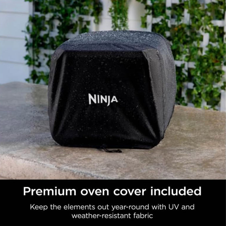 Ninja Woodfire 8-in-1 Smoker Pizza Oven with 5 Pizza Settings, Green (Open Box)
