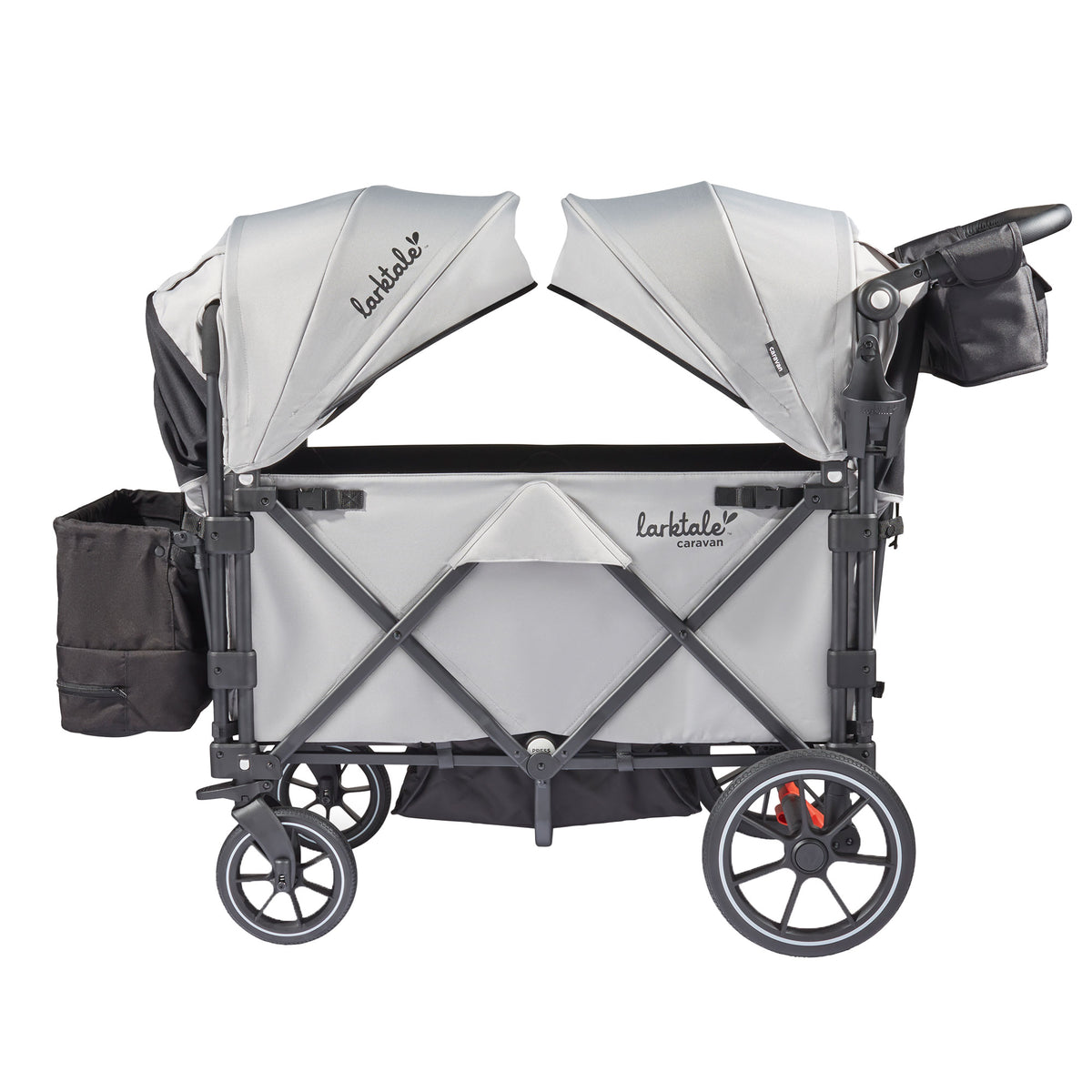 Larktale Caravan V3 Stroller, 2-Seater Kids Wagon, 207 lb Capacity (Open Box) - VMInnovations