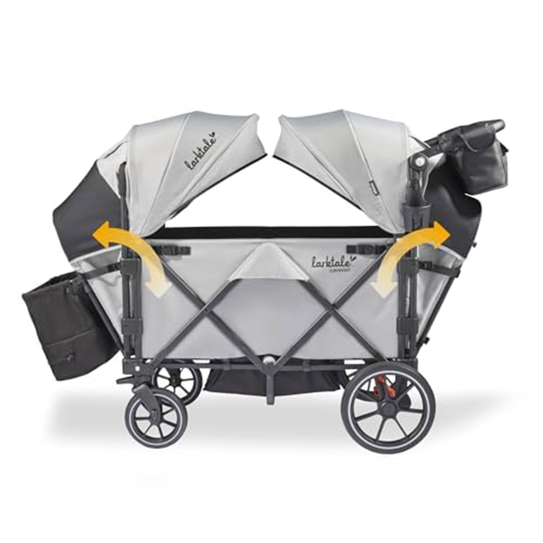 Larktale Caravan V3 Stroller, 2-Seater Kids Wagon, 207 lb Capacity (Open Box)