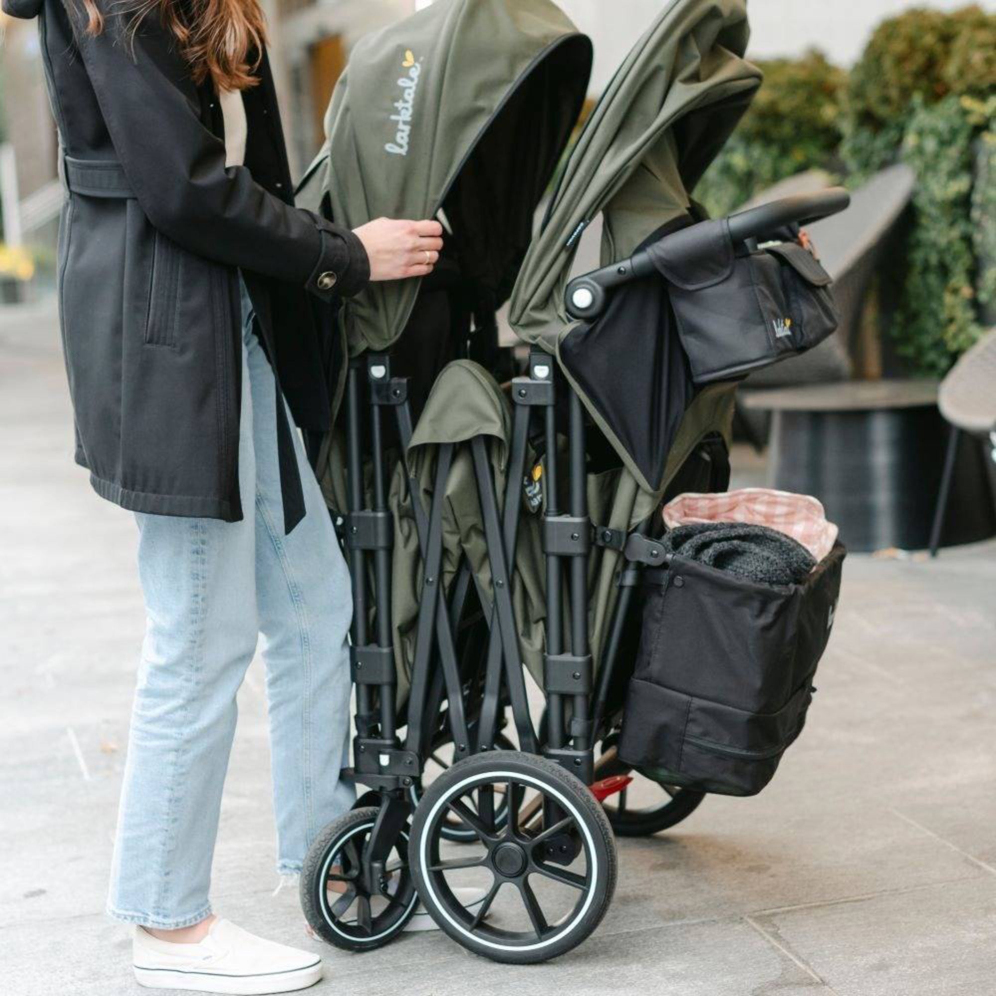 Larktale Caravan V3 Stroller, 2-Seater Kids Wagon, 207 lb Capacity (Open Box) - VMInnovations