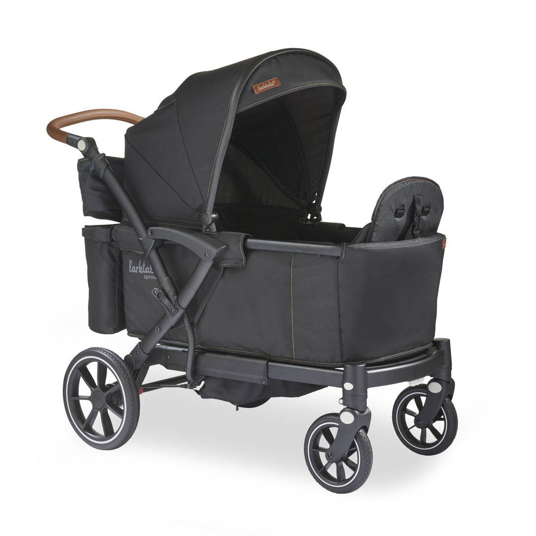 Larktale Sprout V2 Adjustable Stroller 2 Seater Wagon, 120 lb Capacity(Open Box)