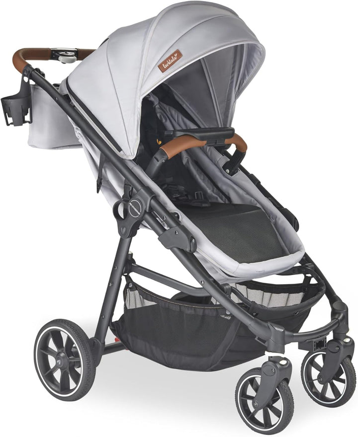 Larktale Crossover V2 All-In-One Stroller 2 Seater Wagon, 120 lb Capacity, Gray