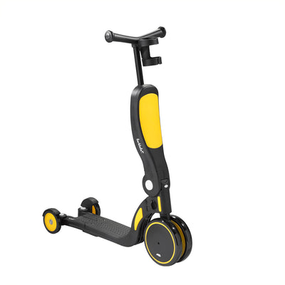 Larktale Scoobi Scooter, Toddlers 2 to 5 Years, Balance Bike & Tricycle, Yellow - VMInnovations