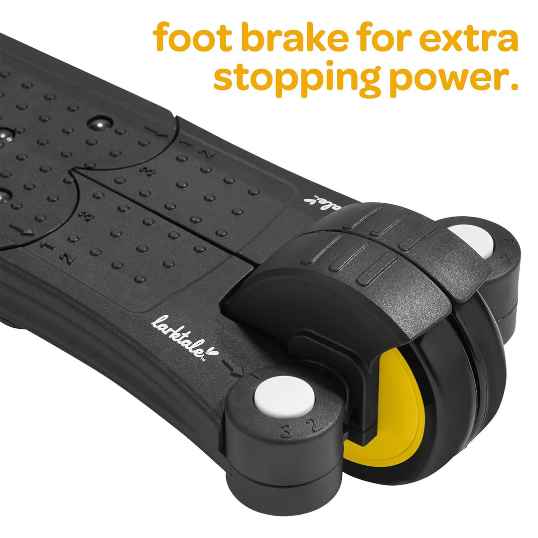 Larktale Scoobi Scooter, Toddlers 2 to 5 Years, Balance Bike & Tricycle, Yellow