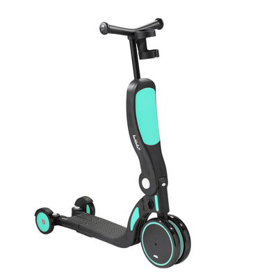 Larktale Scoobi Scooter, 2 to 5 Years, Balance Bike & Tricycle, Green (Open Box) - VMInnovations
