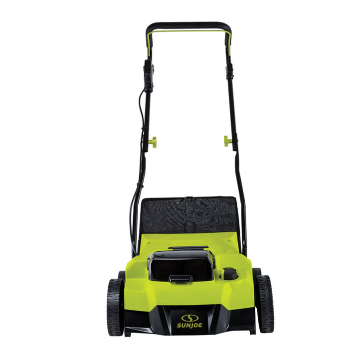 Sun Joe Cordless Scarifier & Dethatcher, Brushless Motor, 2 24V 4.0Ah(Used)