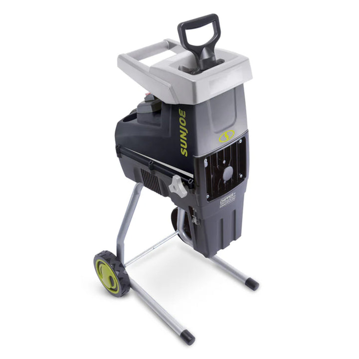 Sun Joe Silent Wood Chipper Shredder, 15 Amp Machine w/1.7" Diameter(For Parts)