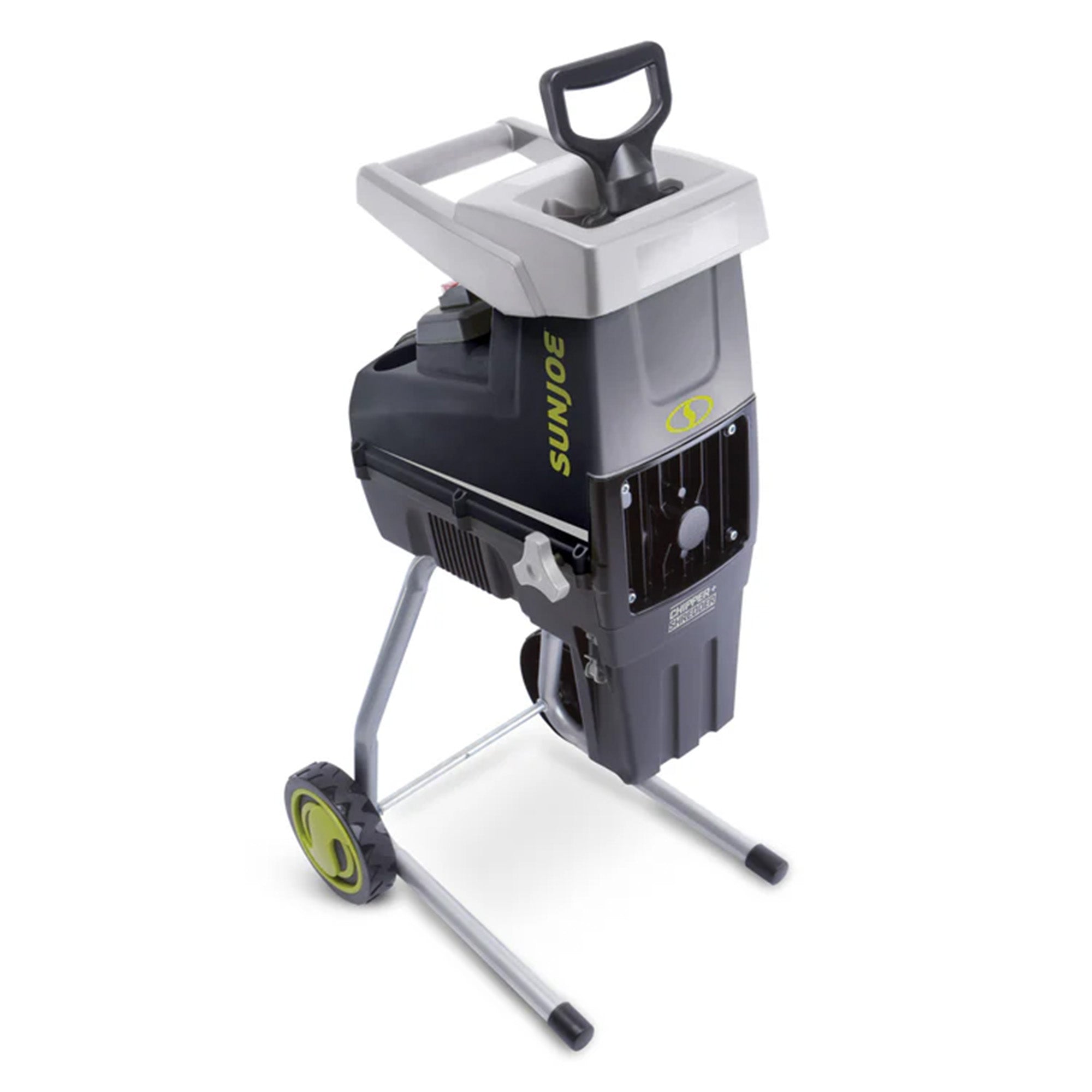 Sun Joe Silent Wood Chipper Shredder, 15Amp Machine with 1.7" Diameter(Open Box) - VMInnovations