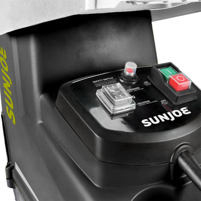 Sun Joe Silent Wood Chipper Shredder, 15Amp Machine with 1.7" Diameter(Open Box) - VMInnovations